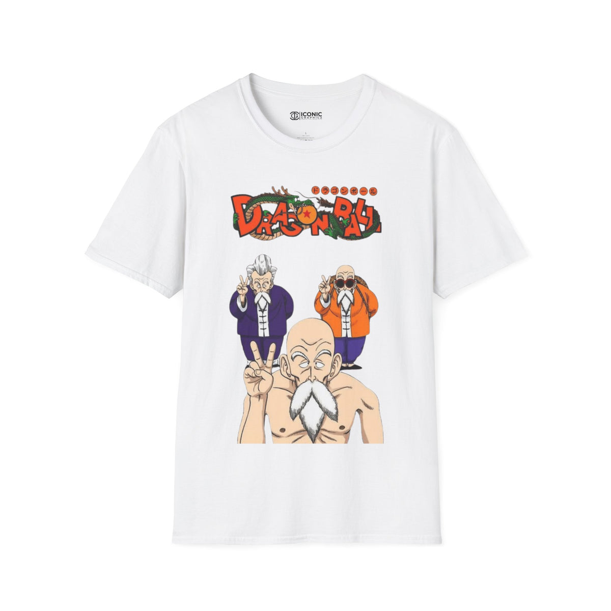 Master Roshi Unisex Softstyle T-Shirt - IGZ Clothing 