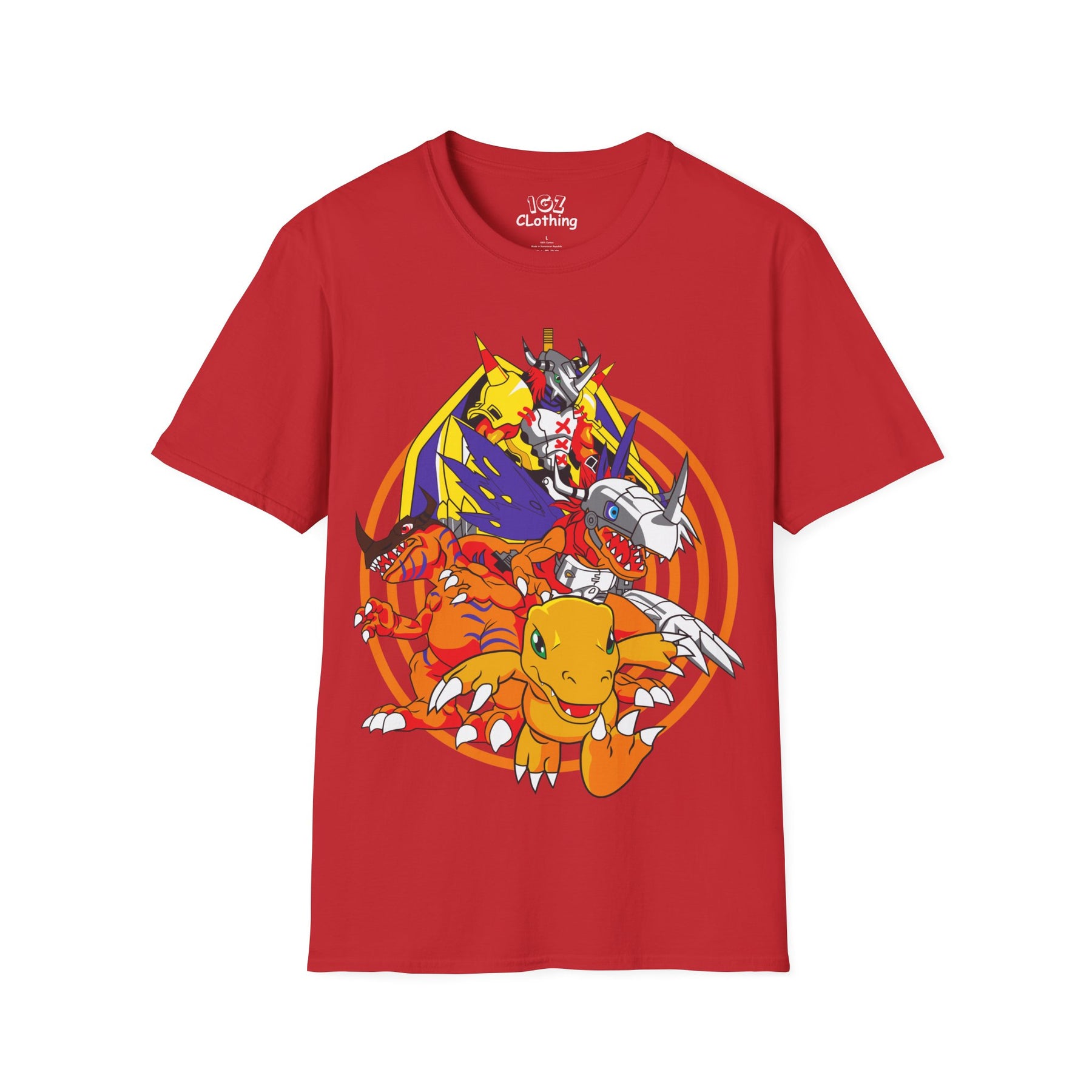 Greymon Evolution Digimon T-Shirt