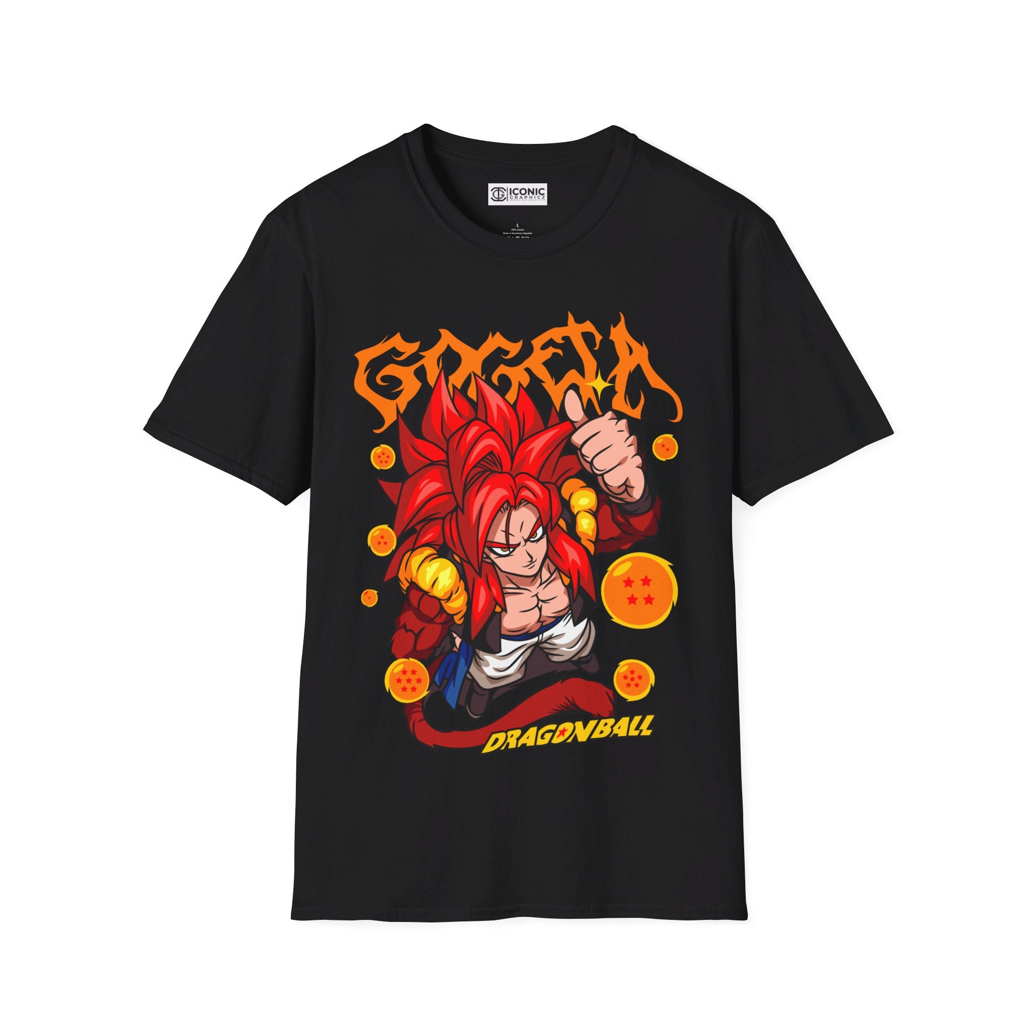 Gogeta Unisex Softstyle T-Shirt - IGZ Clothing 