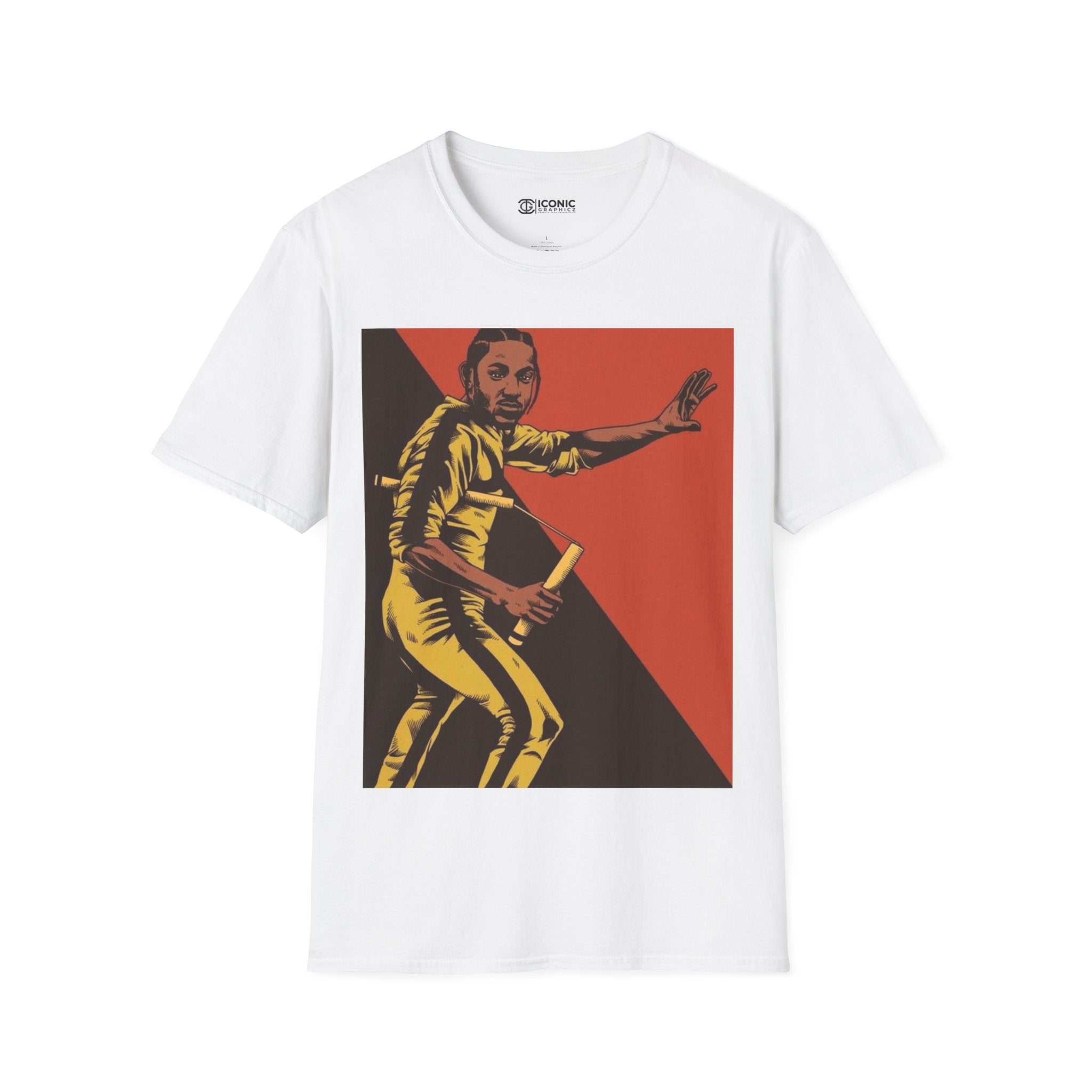 Kung Fu Kenny Unisex Softstyle T-Shirt - IGZ Clothing 