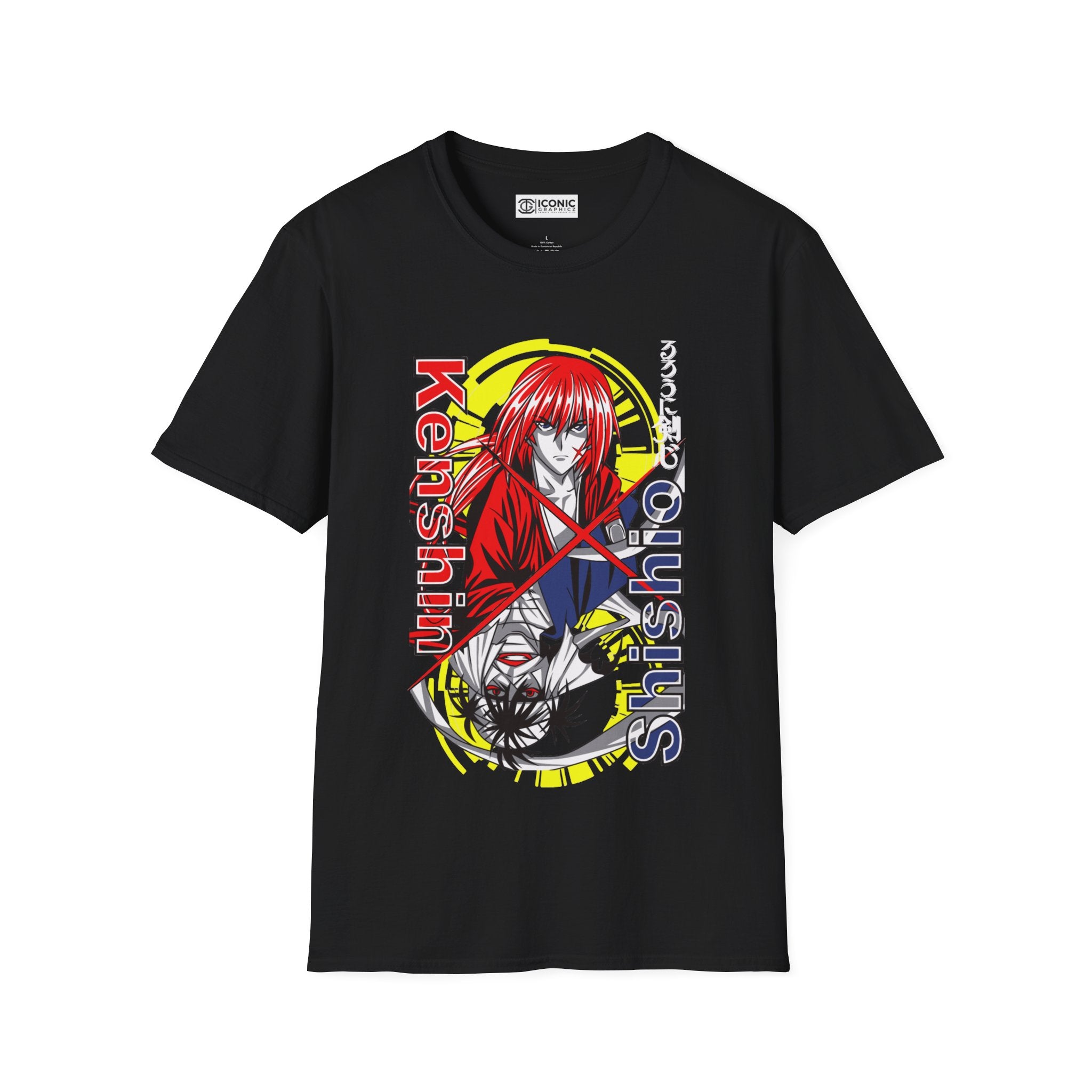 Kenshin Unisex Softstyle T-Shirt - IGZ Clothing 