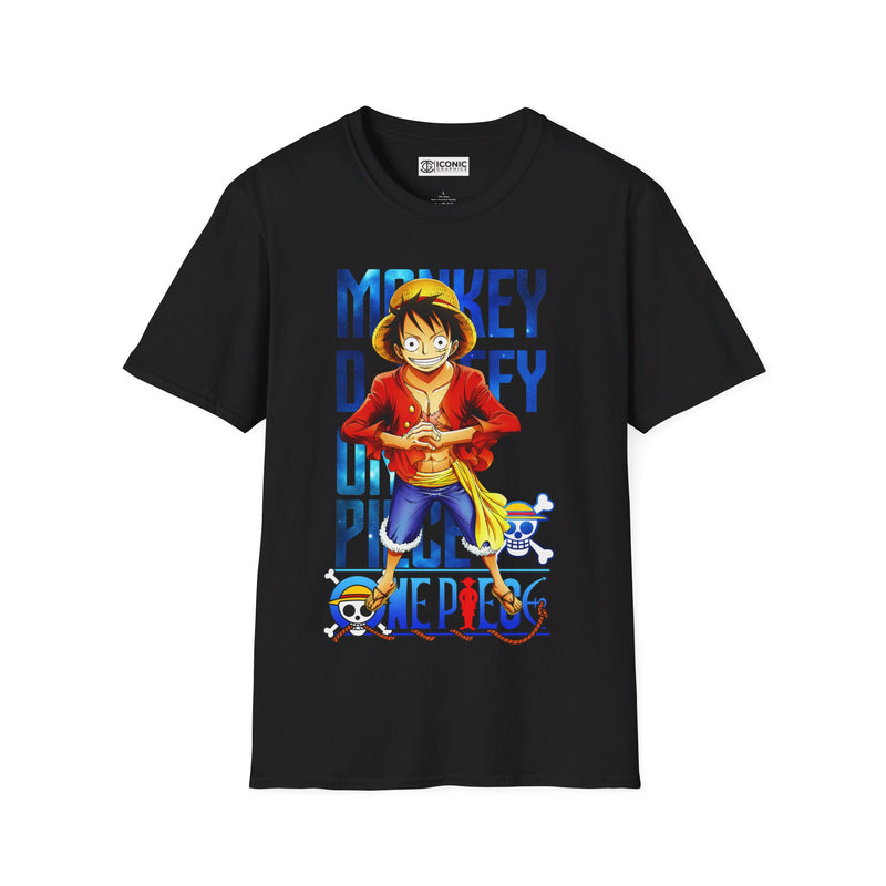 Luffy Unisex Softstyle T-Shirt - IGZ Clothing 