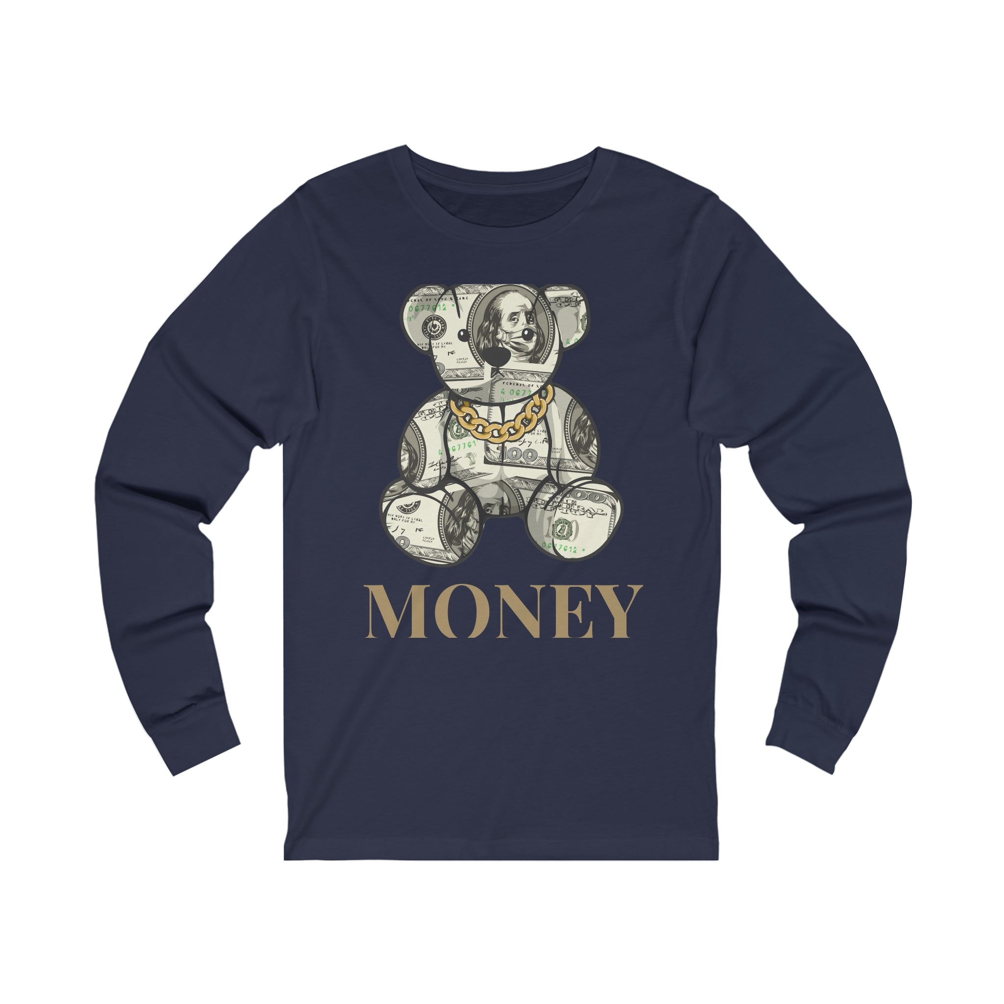 Bears Unisex Jersey Long Sleeve Tee - IGZ Clothing 