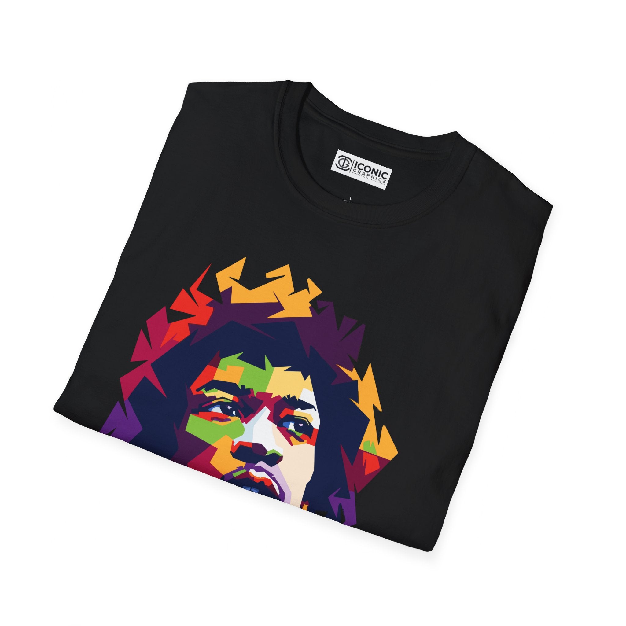 Jimi Hendrix Unisex Softstyle T-Shirt - IGZ Clothing 