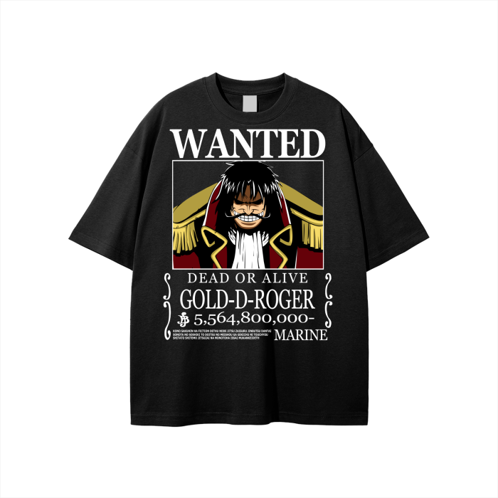 Gold D Rogers One Piece T-shirt