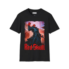 Red Skull Unisex Softstyle T-Shirt - IGZ Clothing 