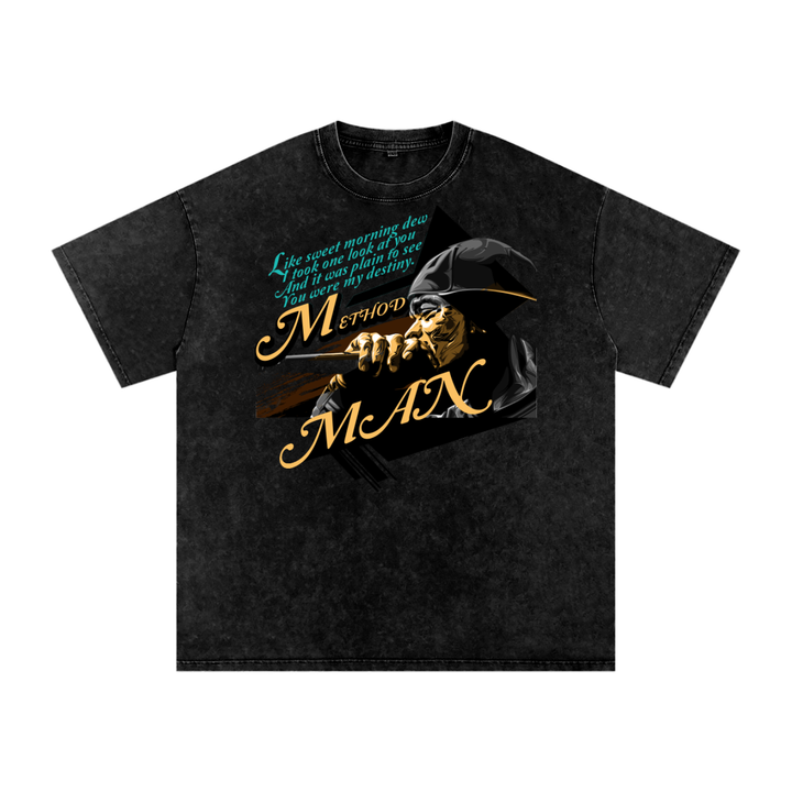 Method Man Acid Wash Oversize T-Shirt
