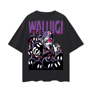 Waluigi Oversize Deep Drop Shoulder Tee
