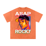 Asap Rocky Acid Wash Oversize T-Shirt