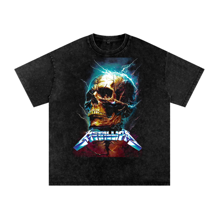 Metallica Acid Wash Oversize T-Shirt