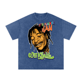 Wiz Khalifa Acid Wash Oversize T-Shirt