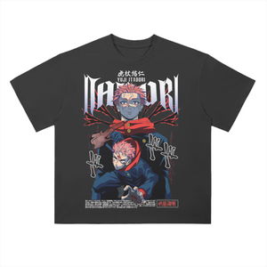 Yuji Jujitsu Kaisen Drop Shoulder T-Shirt