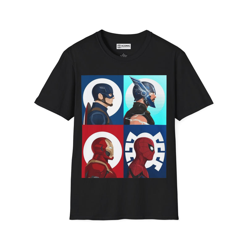 Avengers Unisex Softstyle T-Shirt - IGZ Clothing 