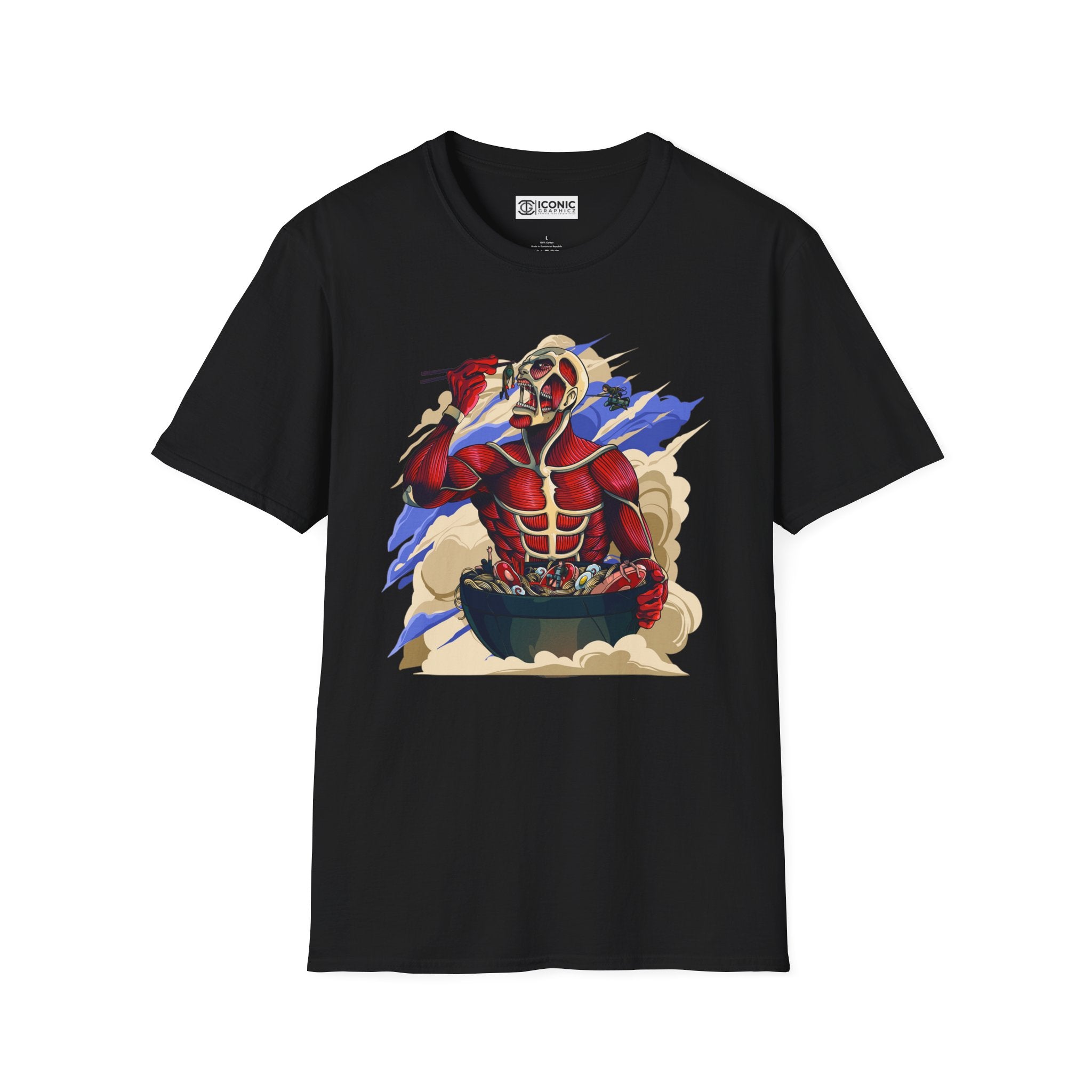 Colossal Titan Unisex Softstyle T-Shirt - IGZ Clothing 