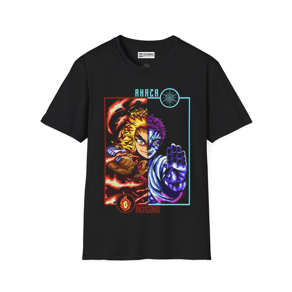 Rengoku and Akuza Demon Slayer T-Shirt - 