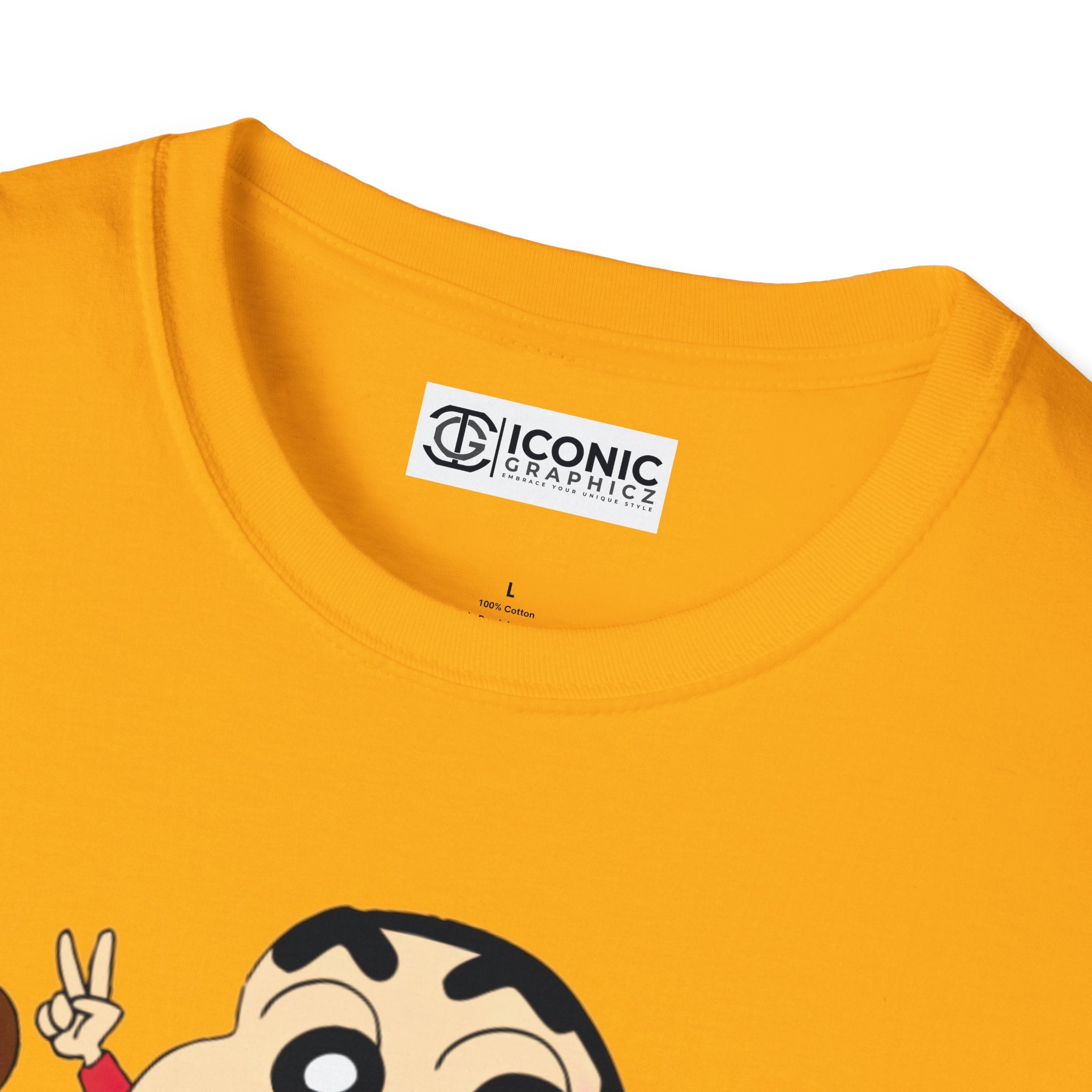 Shinchan Unisex Softstyle T-Shirt - IGZ Clothing 