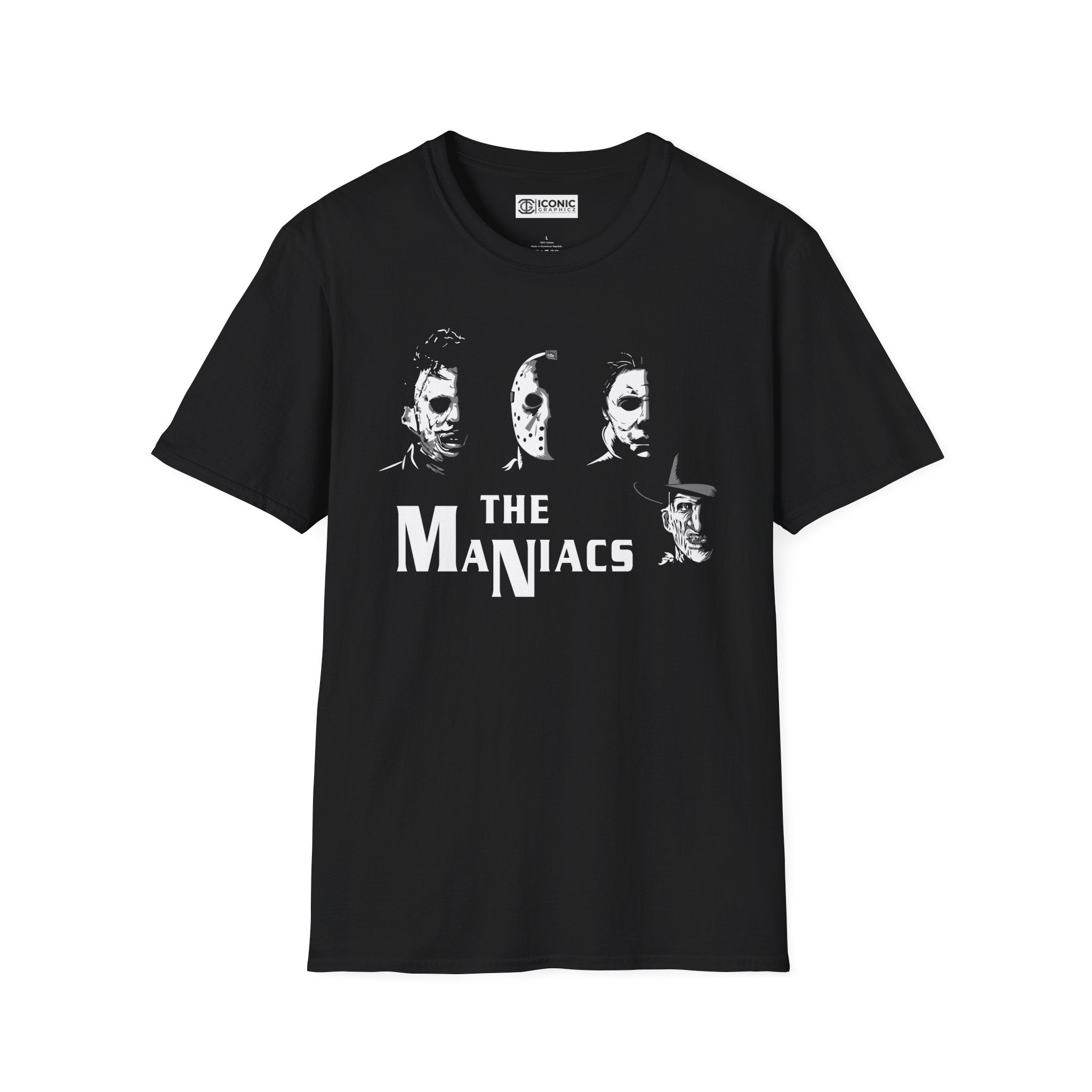 Maniacs Unisex Softstyle T-Shirt - IGZ Clothing 