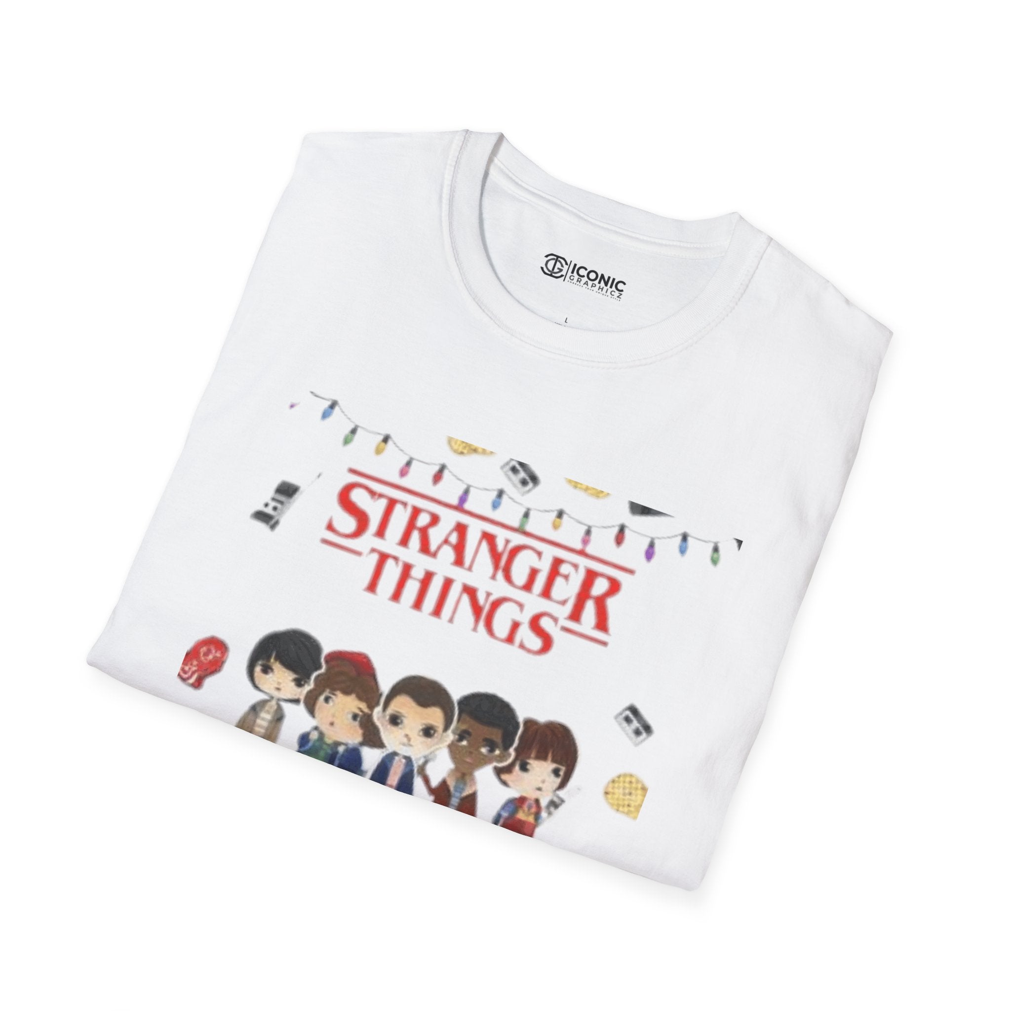 Stranger Things Unisex Softstyle T-Shirt - IGZ Clothing 