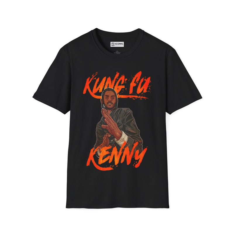 Kung Fu Kenny Unisex Softstyle T-Shirt - IGZ Clothing 