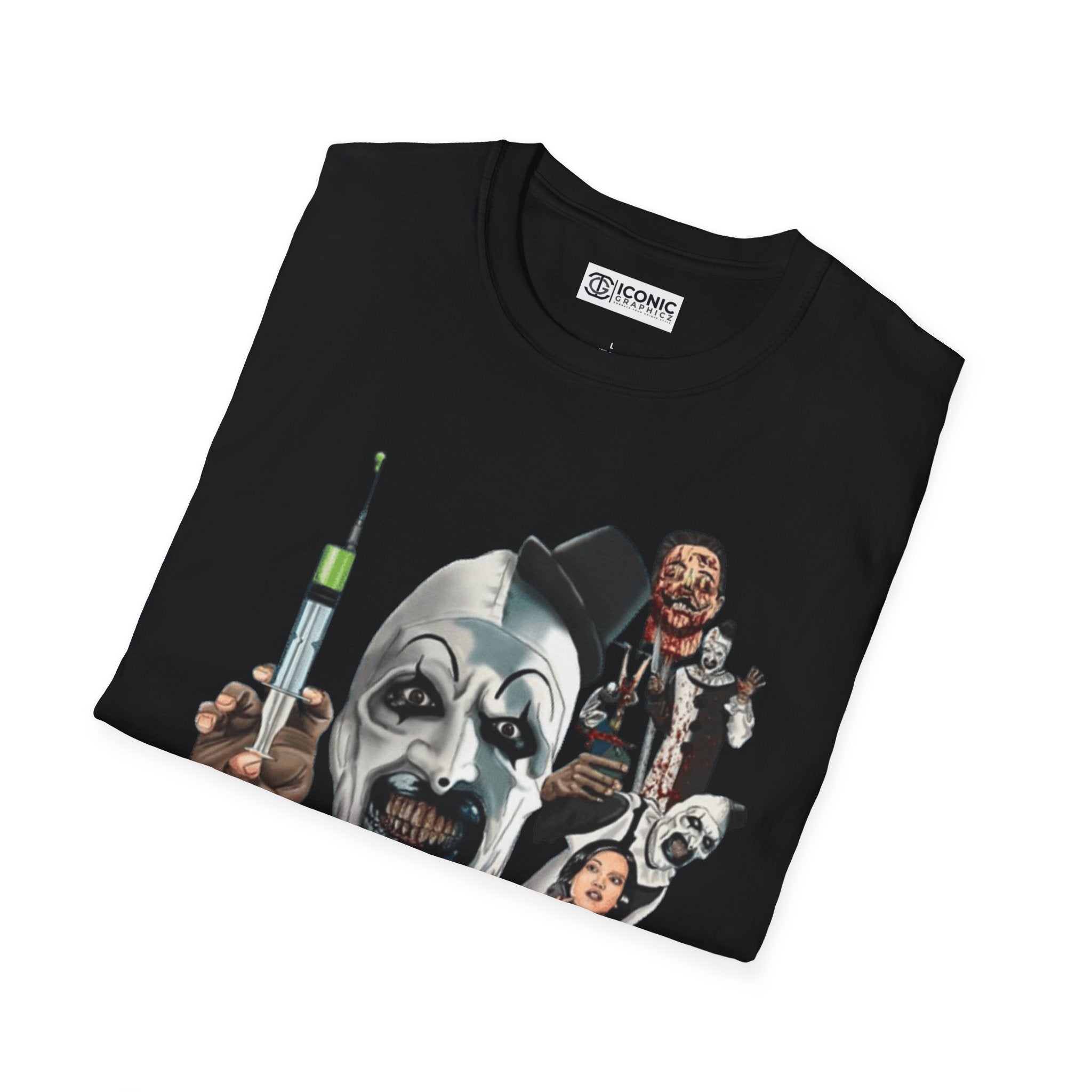 Terrifier Unisex Softstyle T-Shirt - IGZ Clothing 