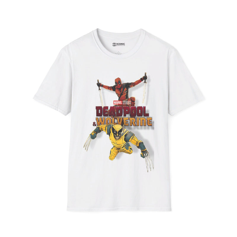 Deadpool and Wolverine Unisex Softstyle T-Shirt - IGZ Clothing 