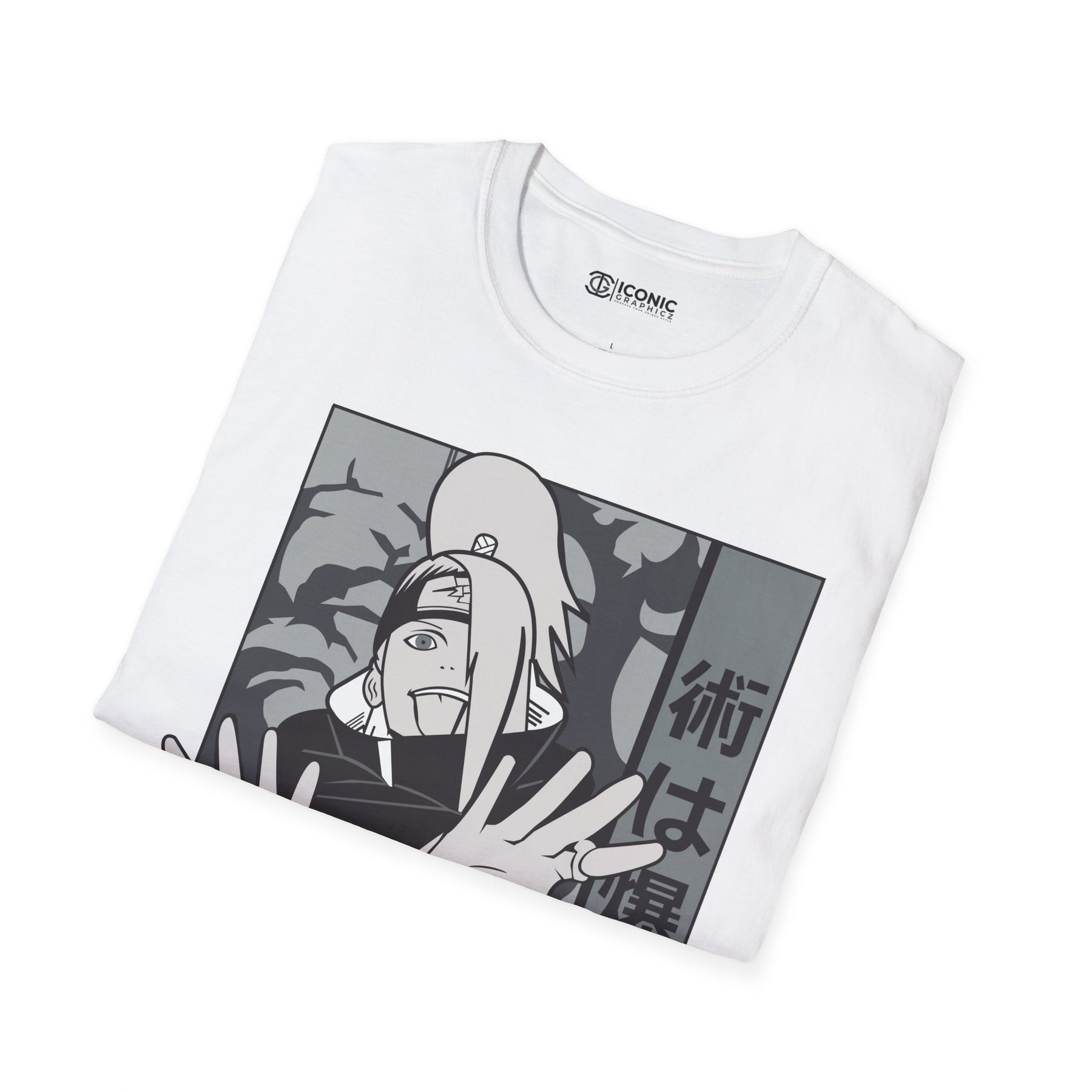 Deidara Unisex Softstyle T-Shirt - IGZ Clothing 