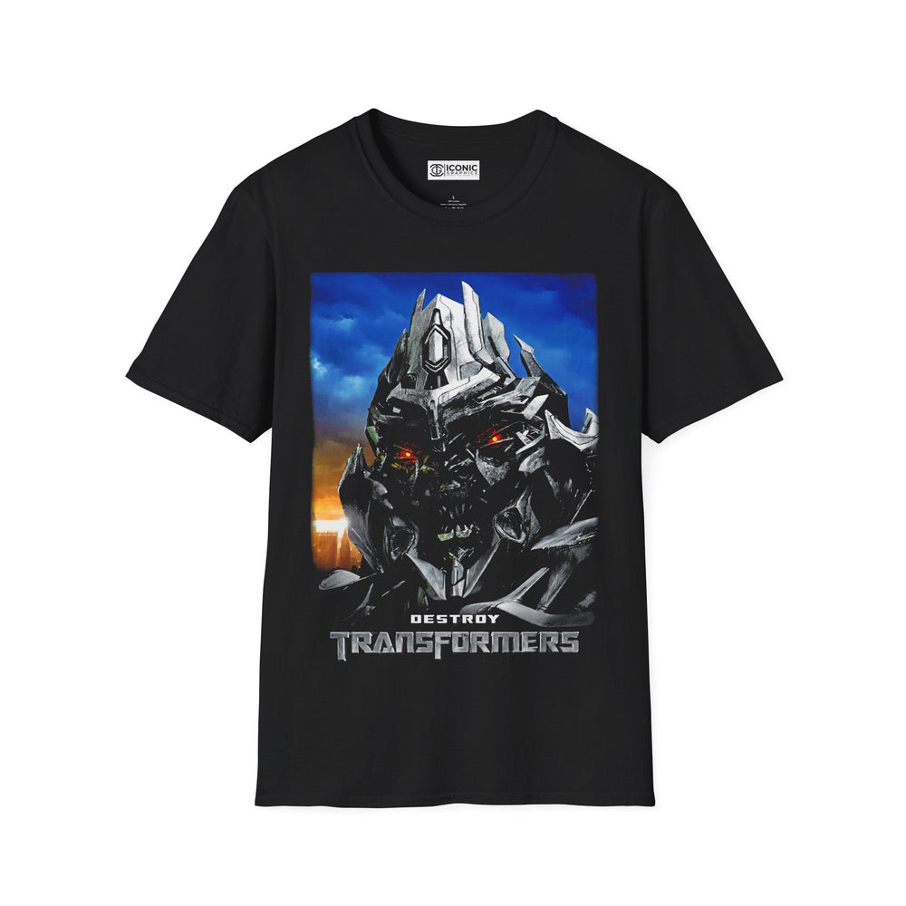 Megatron Transformers T-Shirt Printify