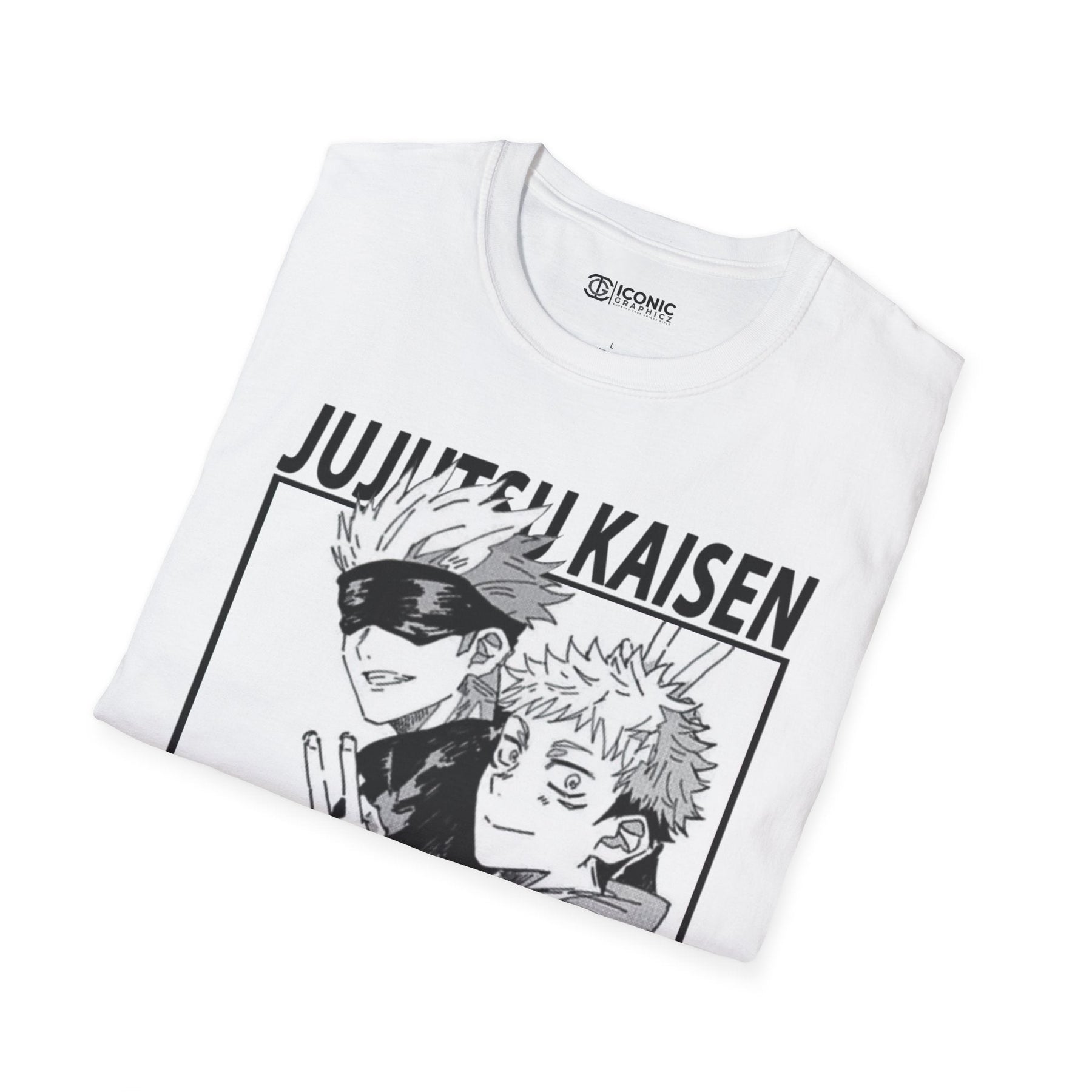 Gojo and Yuji Jujitsu Kaisen T-Shirt Printify