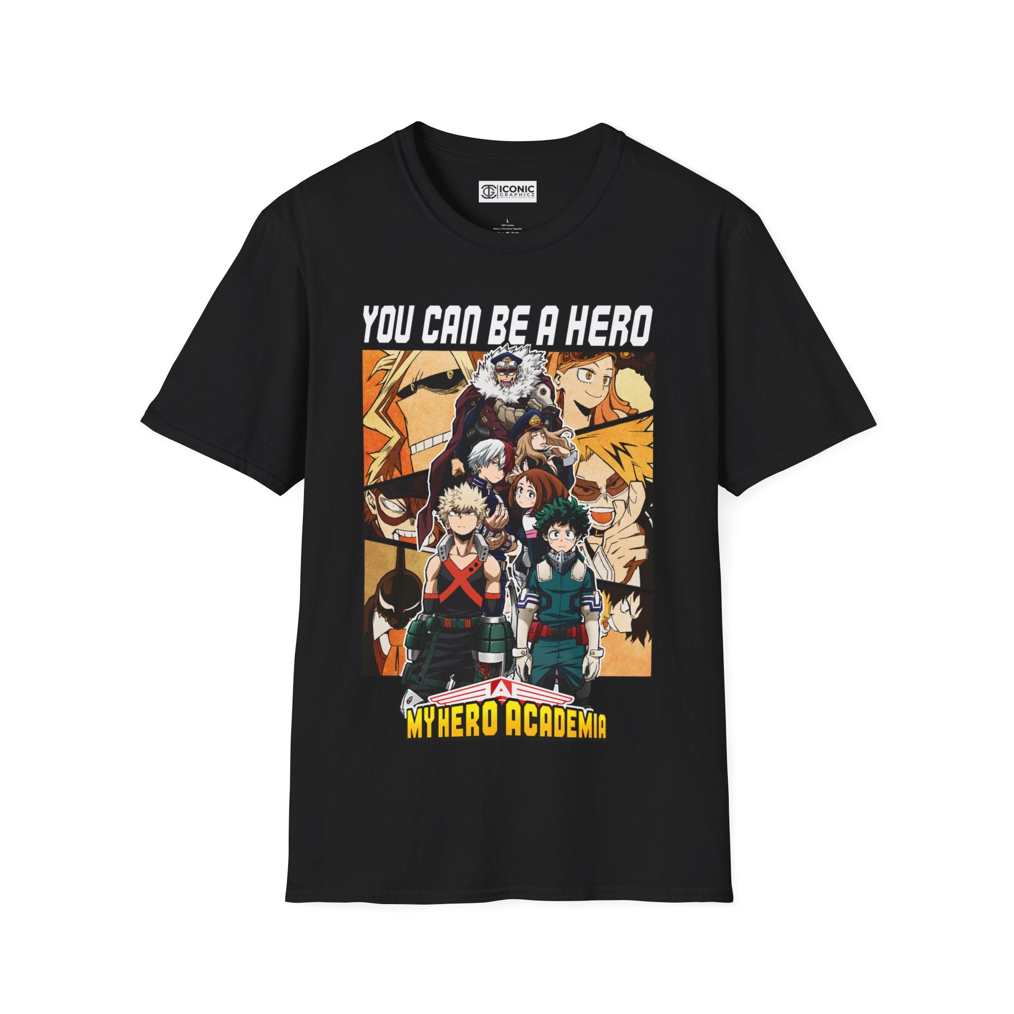 Deku and Bakugo Unisex Softstyle T-Shirt - IGZ Clothing 