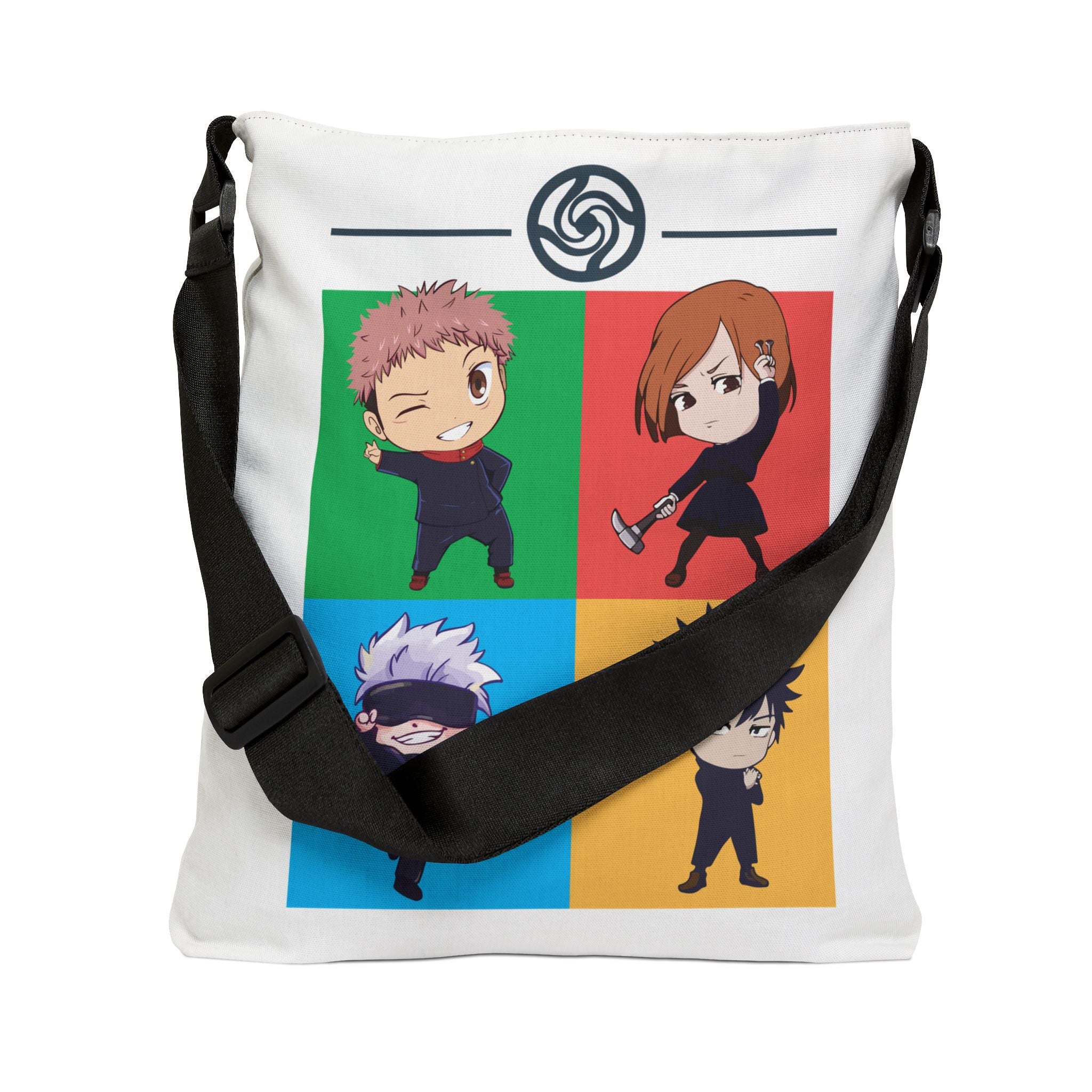 JJK Adjustable Tote Bag (AOP)