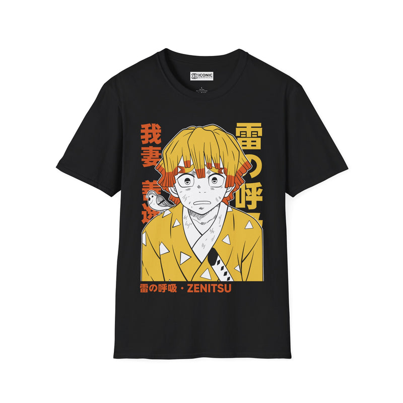 Zenitsu Unisex Softstyle T-Shirt - IGZ Clothing 