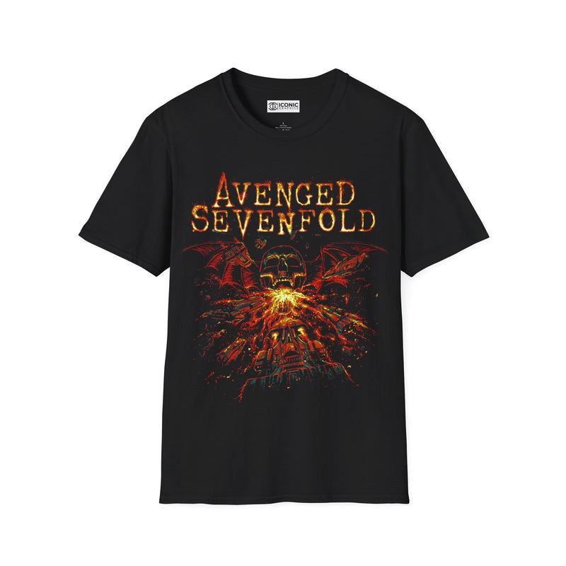 Avenged Sevenfold Unisex Softstyle T-Shirt - IGZ Clothing 