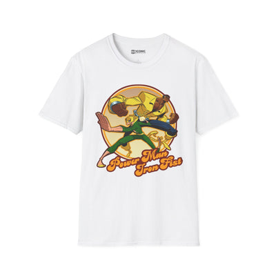 Power Man and Iron Fist Unisex Softstyle T-Shirt - IGZ Clothing 