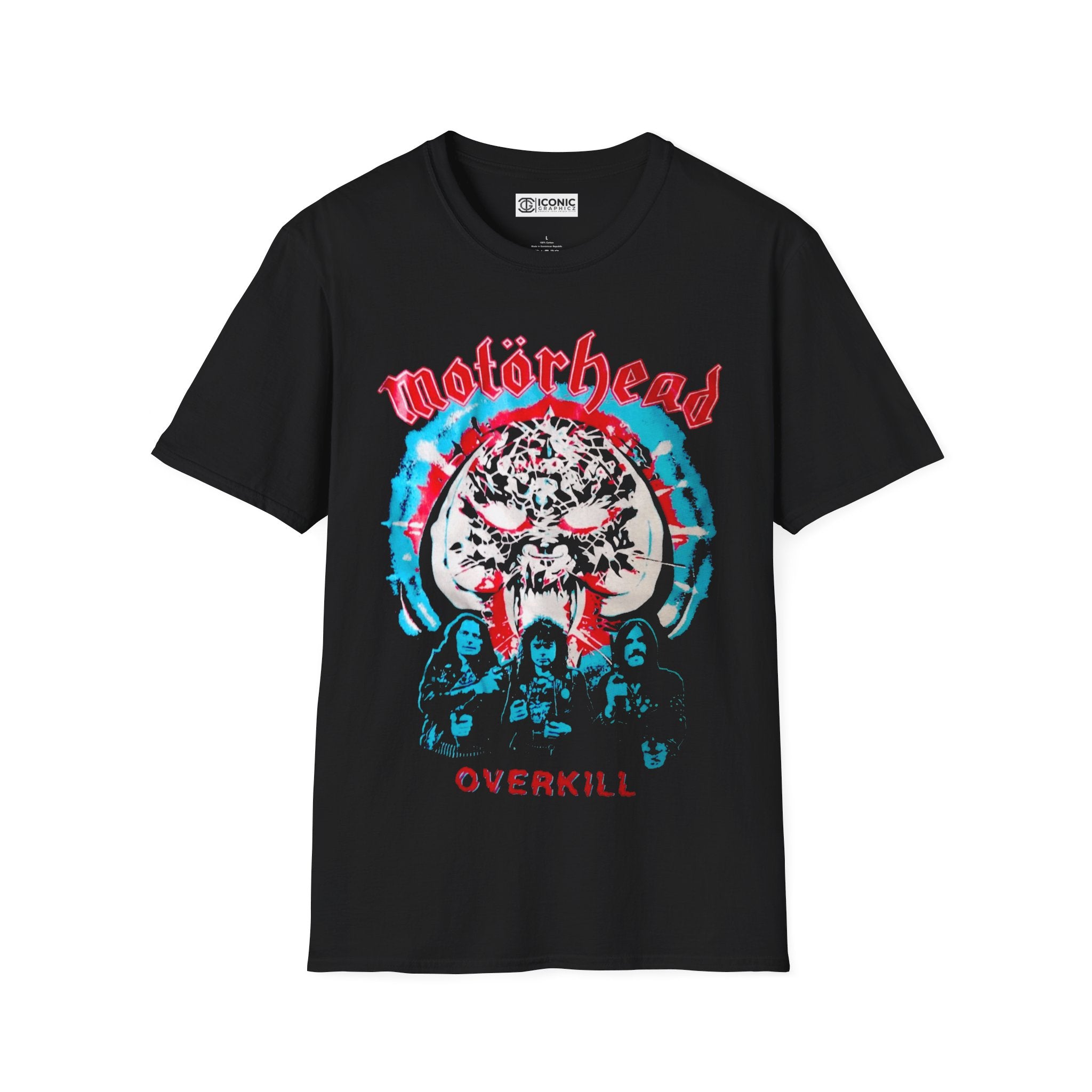 Motorhead Unisex Softstyle T-Shirt - IGZ Clothing 