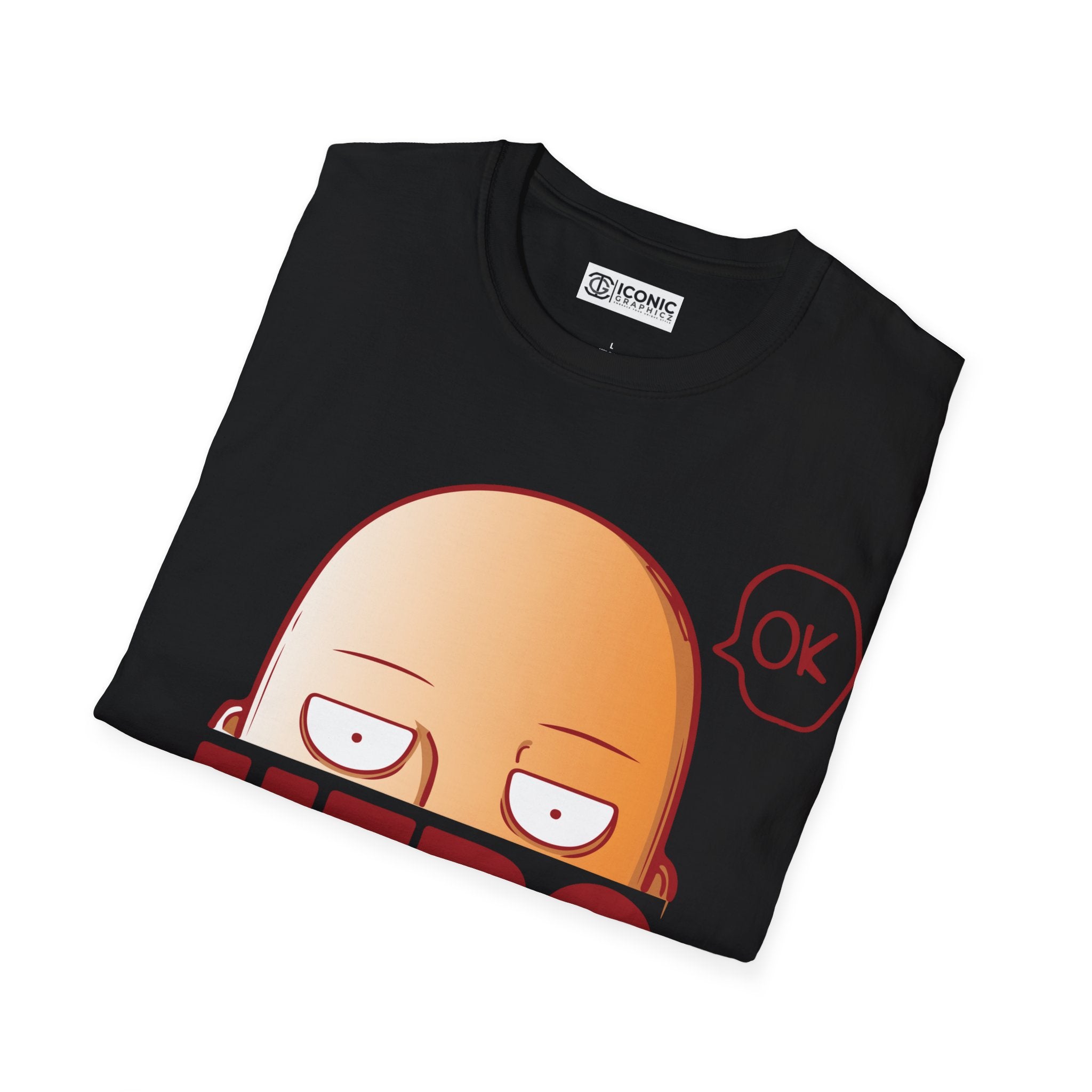 Saitama Unisex Softstyle T-Shirt - IGZ Clothing 