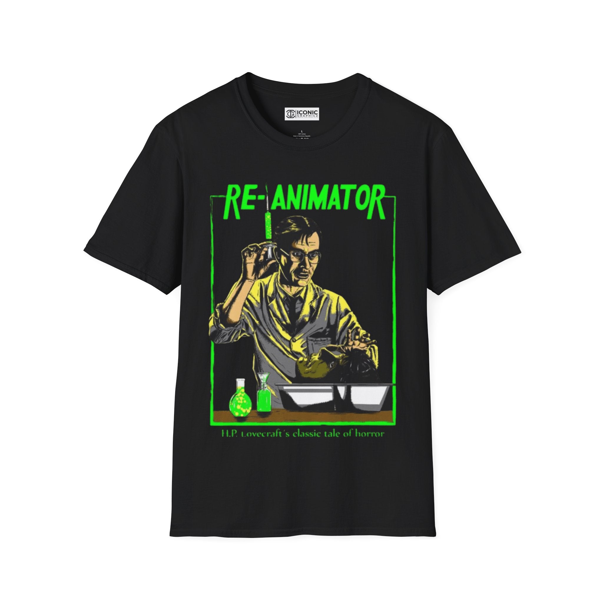 Re-Animator Unisex Softstyle T-Shirt - IGZ Clothing 