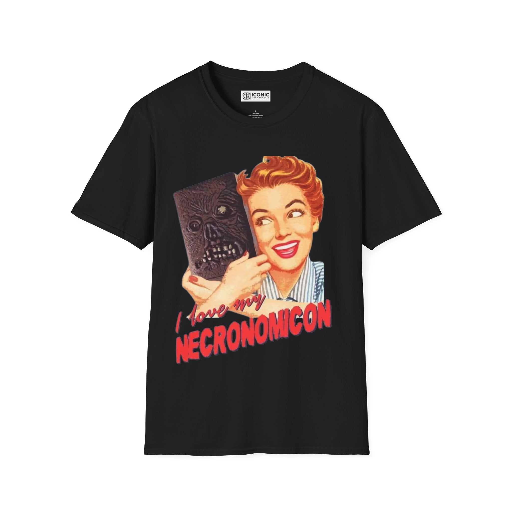 Necronomicon Unisex Softstyle T-Shirt - IGZ Clothing 