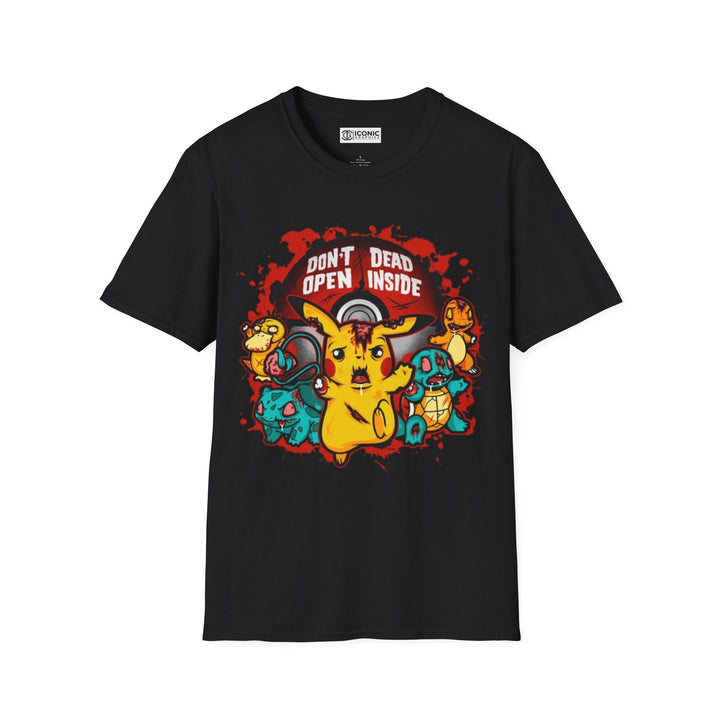 Pokemon dead inside T-Shirt Printify