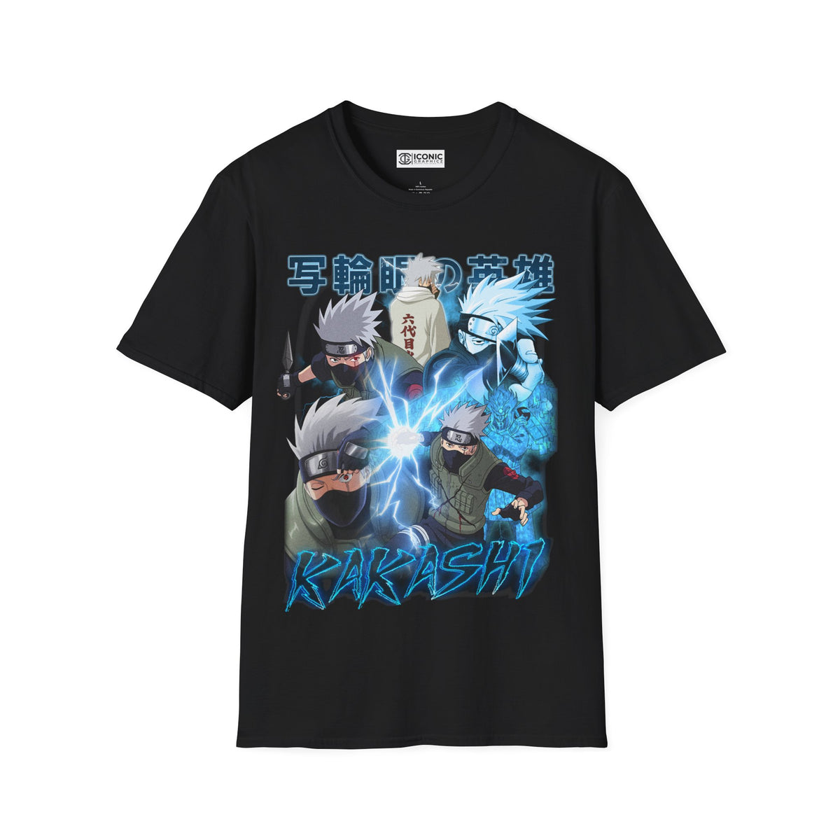 Kakashi Unisex Softstyle T-Shirt - IGZ Clothing 