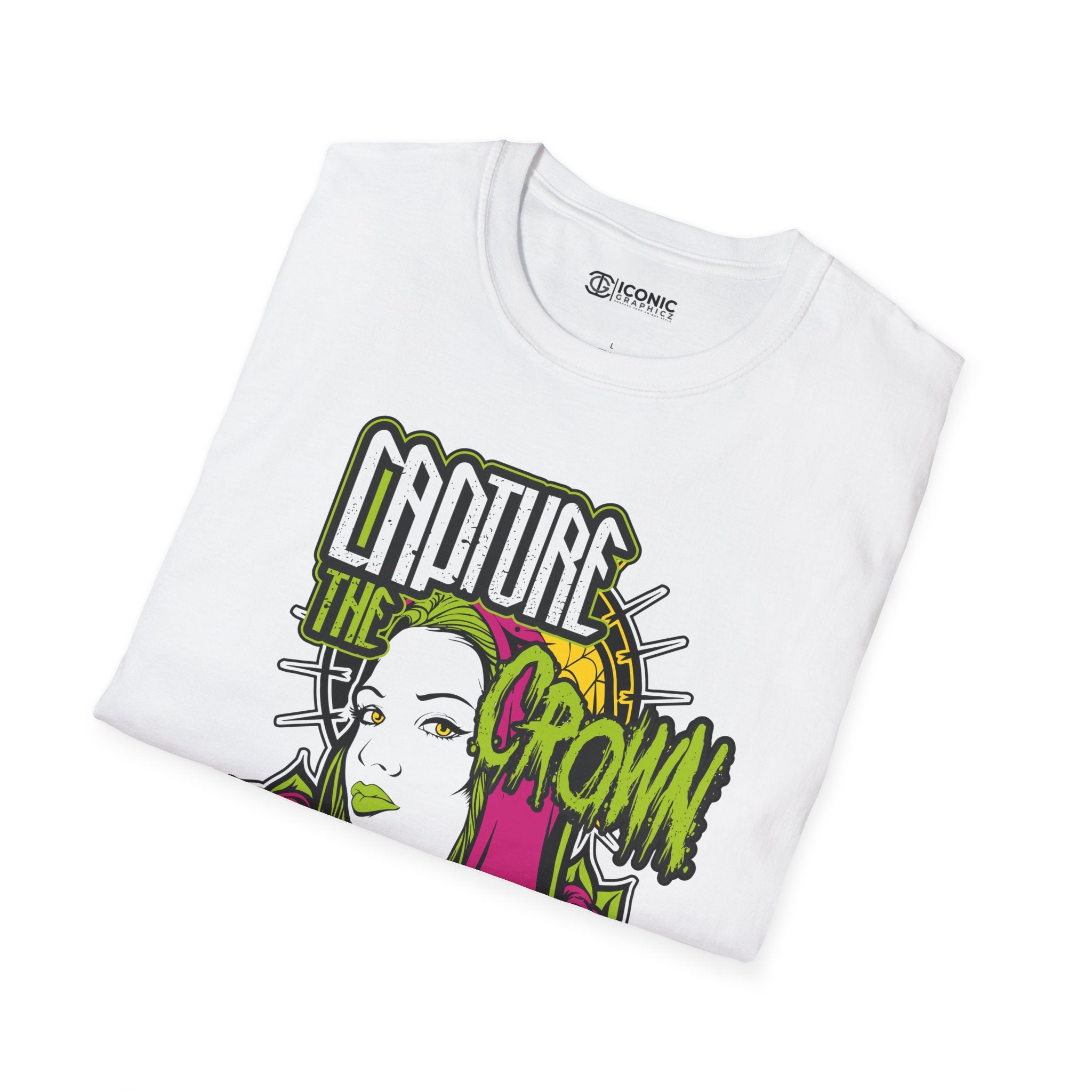 Capture the crown Unisex Softstyle T-Shirt - IGZ Clothing 