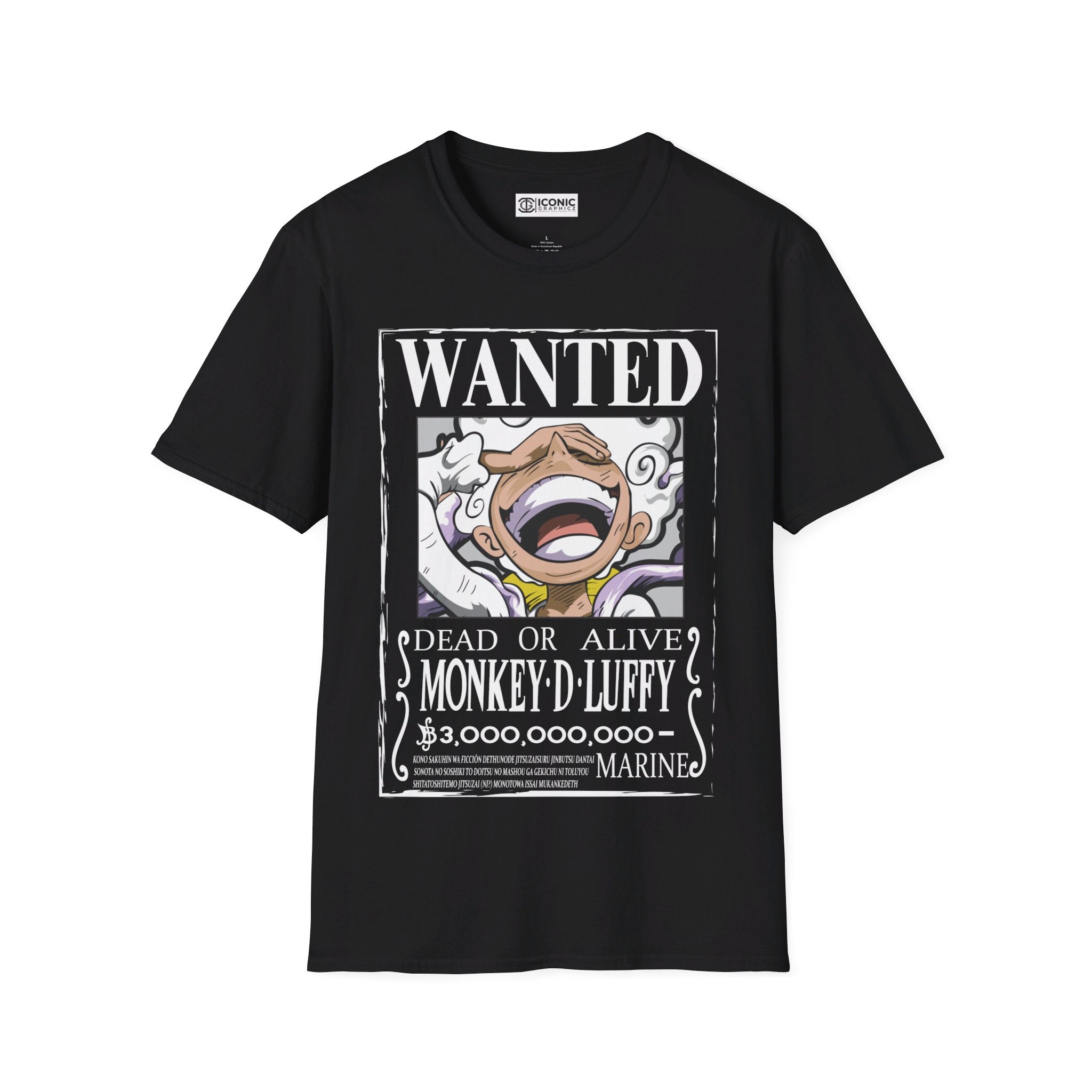 Luffy Unisex Softstyle T-Shirt - IGZ Clothing 