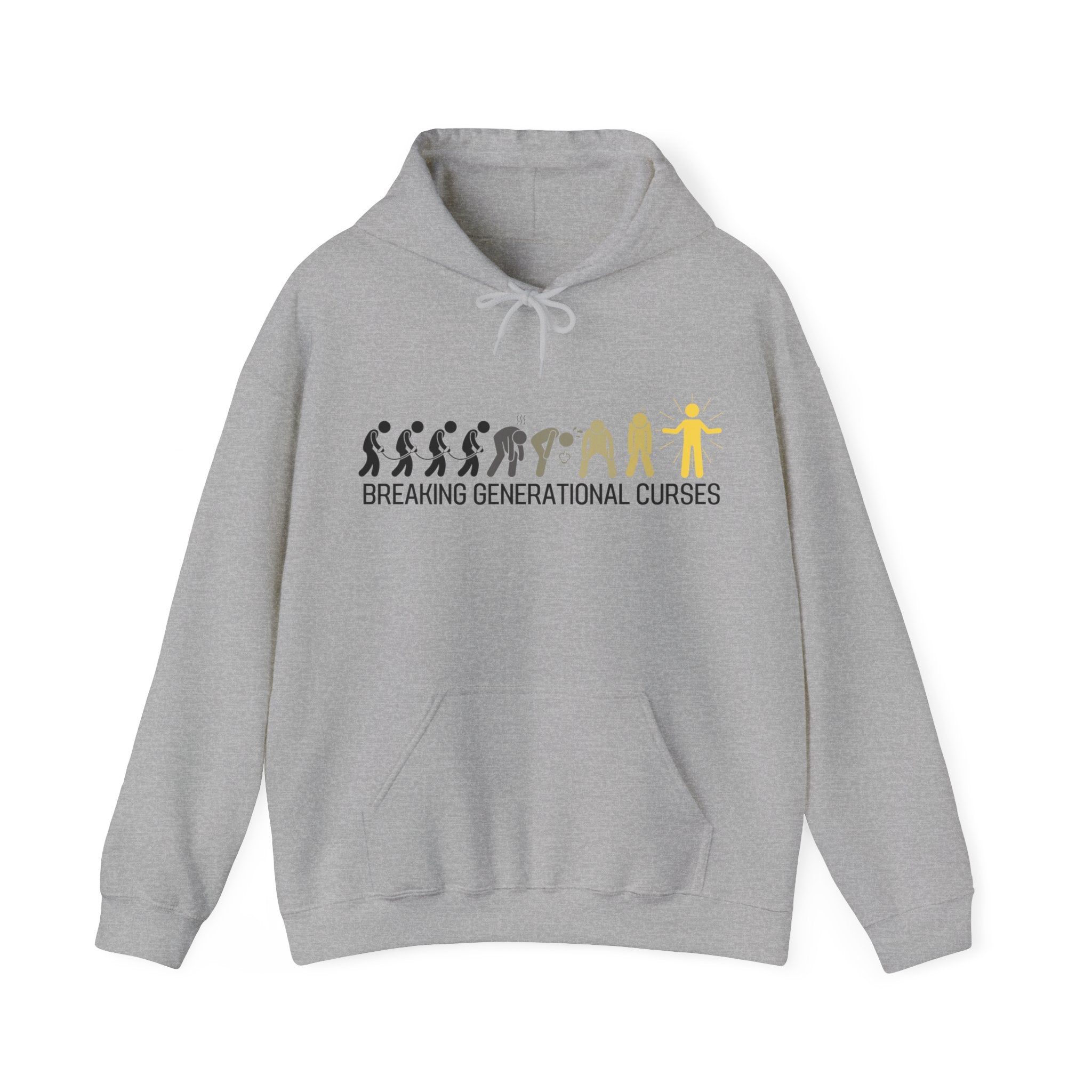 Black Empowerment Unisex Heavy Blend™ Hooded Sweatshirt - IGZ Clothing 