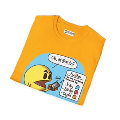 Pac Man Unisex Softstyle T-Shirt - IGZ Clothing 