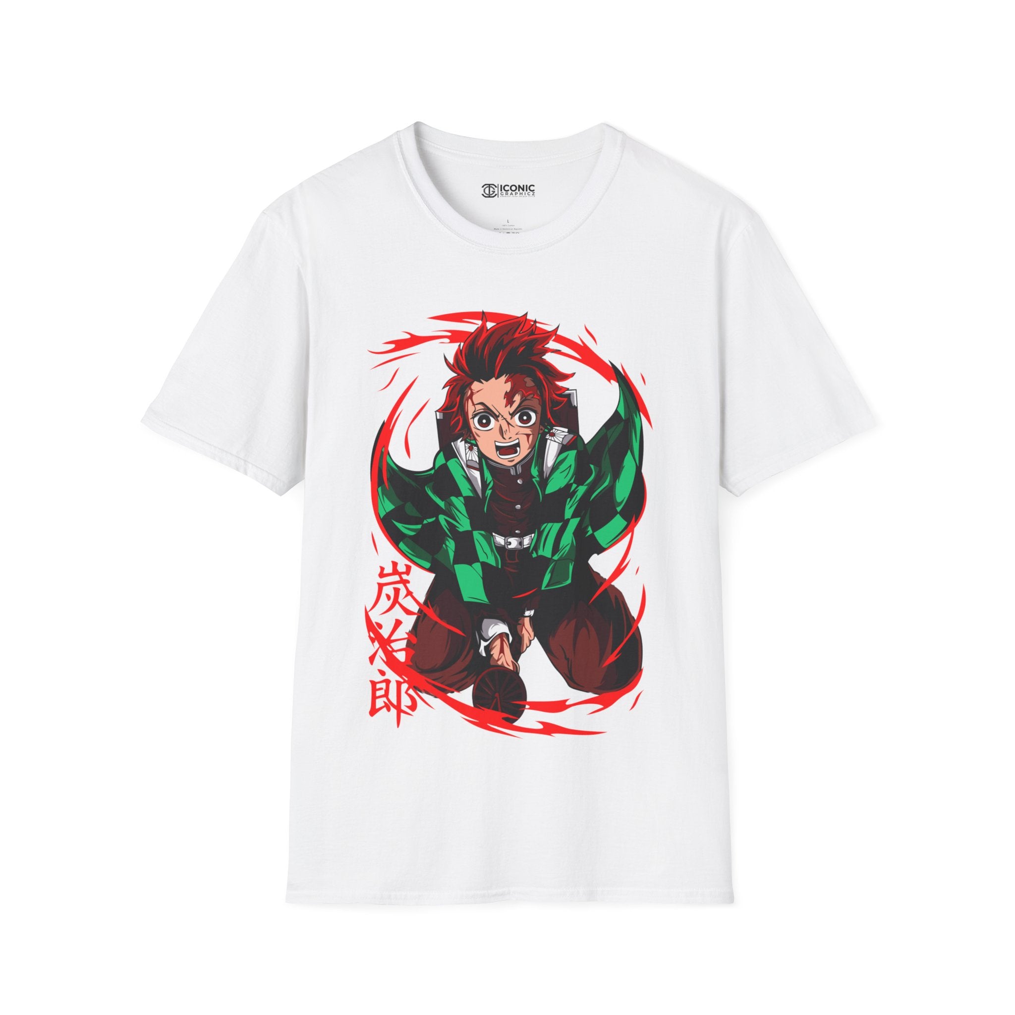 Tanjiro Unisex Softstyle T-Shirt - IGZ Clothing 