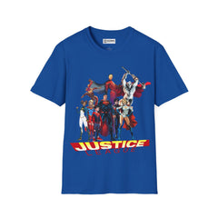 Justice League Unisex Softstyle T-Shirt - IGZ Clothing 