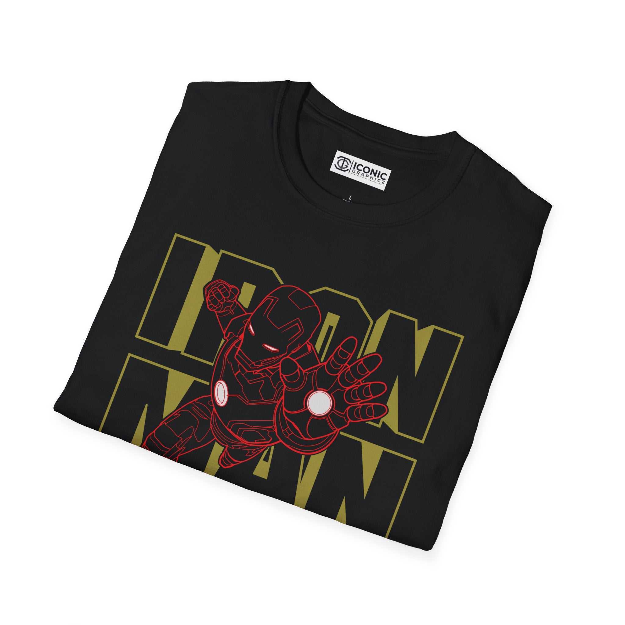 Iron Man Unisex Softstyle T-Shirt - IGZ Clothing 