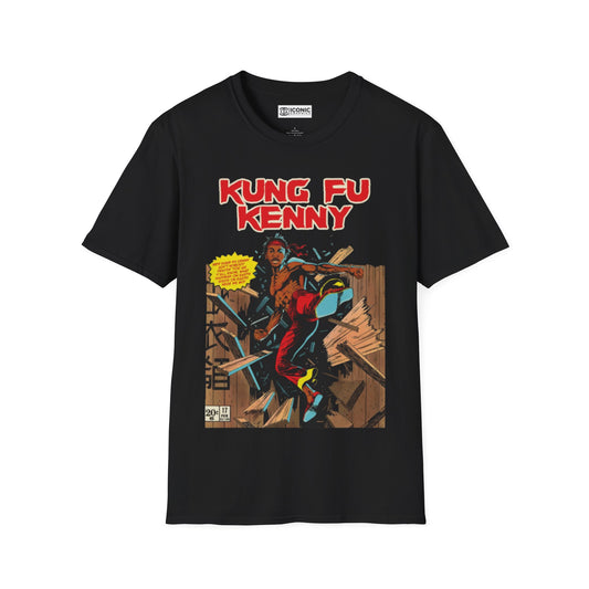 Kung Fu Kenny Unisex Softstyle T-Shirt - IGZ Clothing 