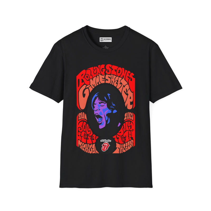 Rolling Stones Unisex Softstyle T-Shirt - IGZ Clothing 