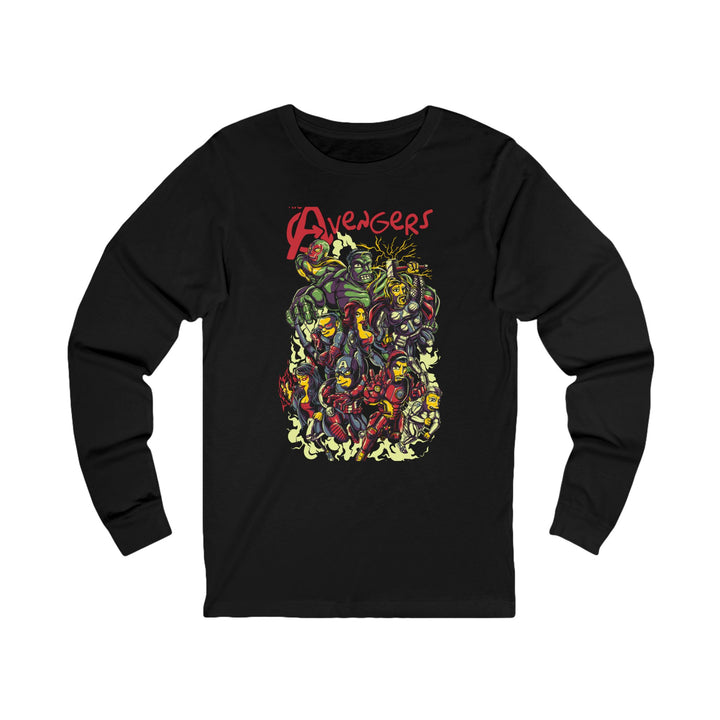 Simpsons Unisex Jersey Long Sleeve Tee - 