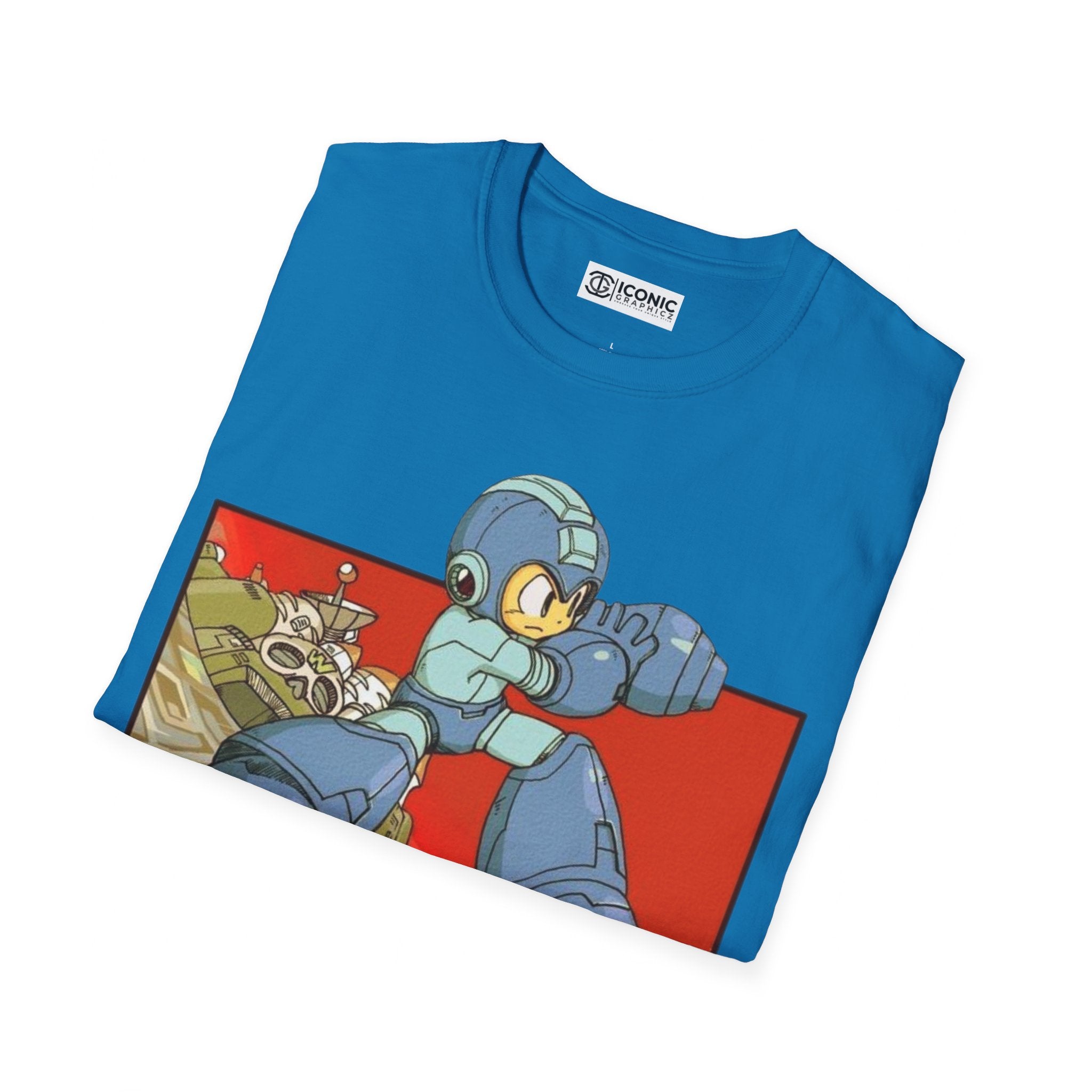 Megaman Unisex Softstyle T-Shirt - IGZ Clothing 